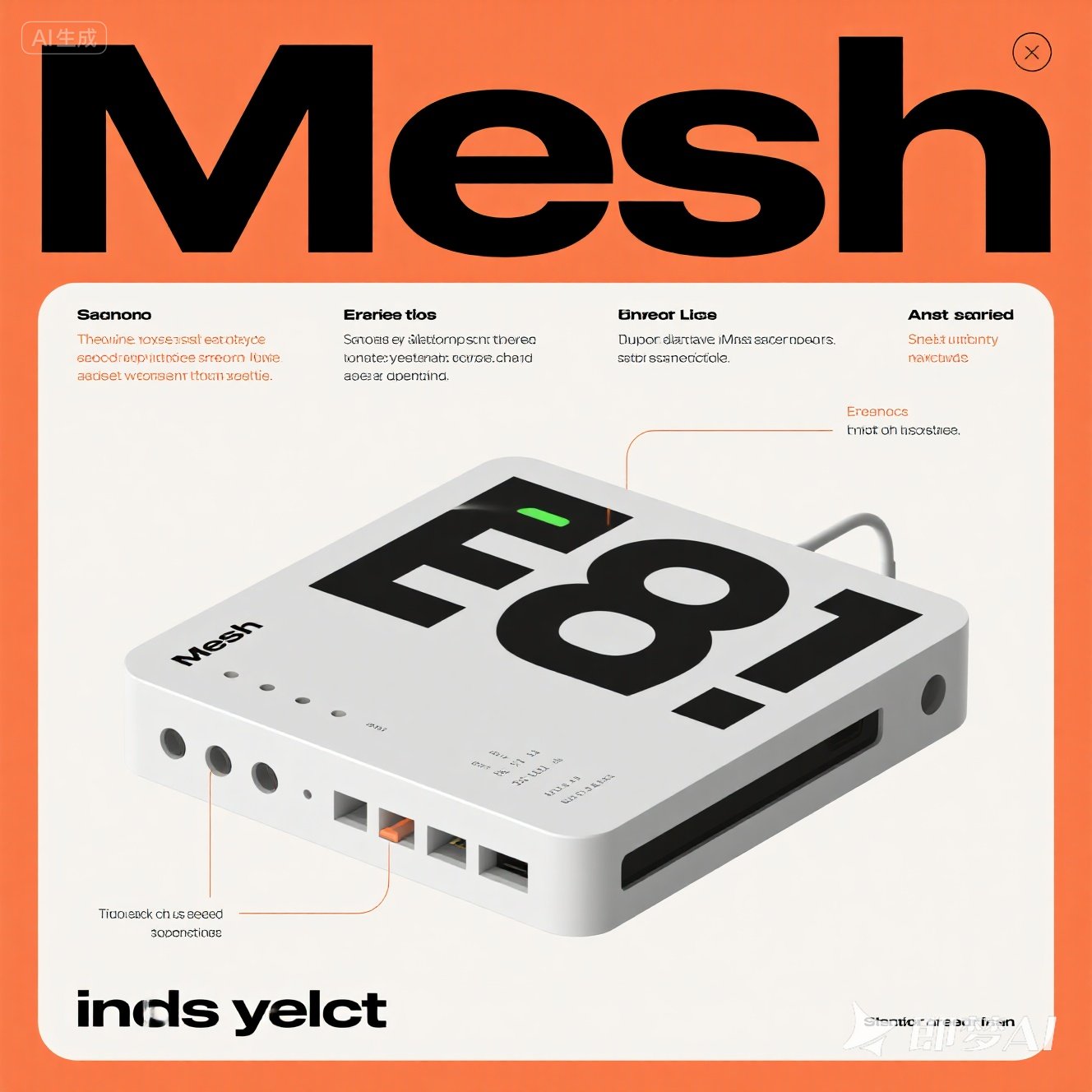 中牟一口气说完Mesh 组网的具体应用场景