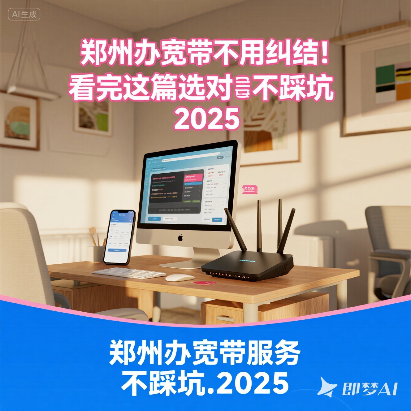 中牟办宽带不用纠结！看完这篇选对不踩坑