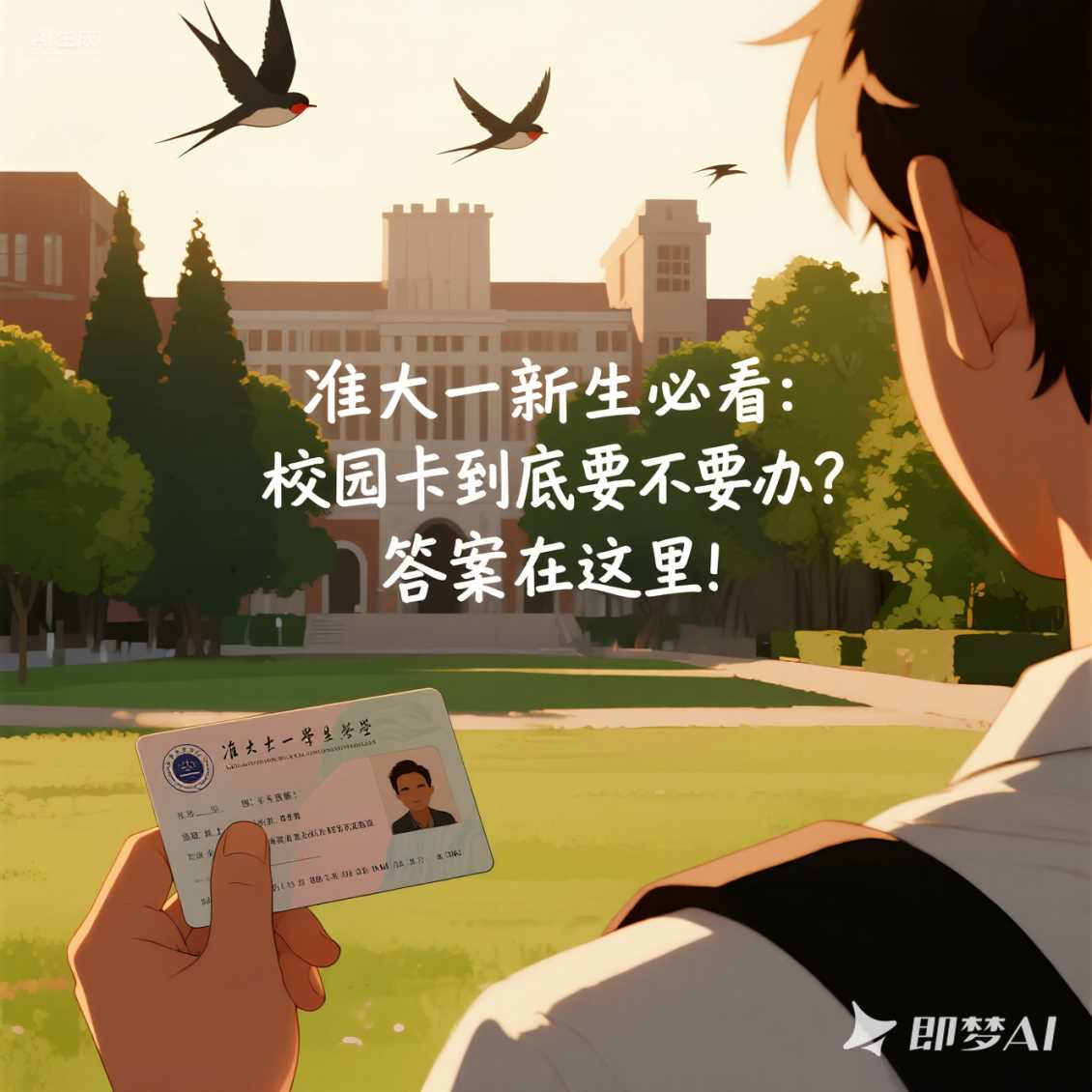 中牟准大一新生必看：校园卡到底要不要办？答案在这里！