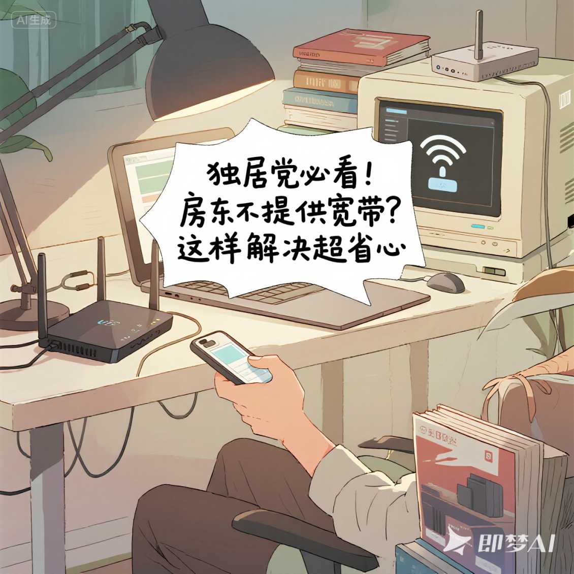 中牟独居党必看！房东不提供宽带？这样解决超省心