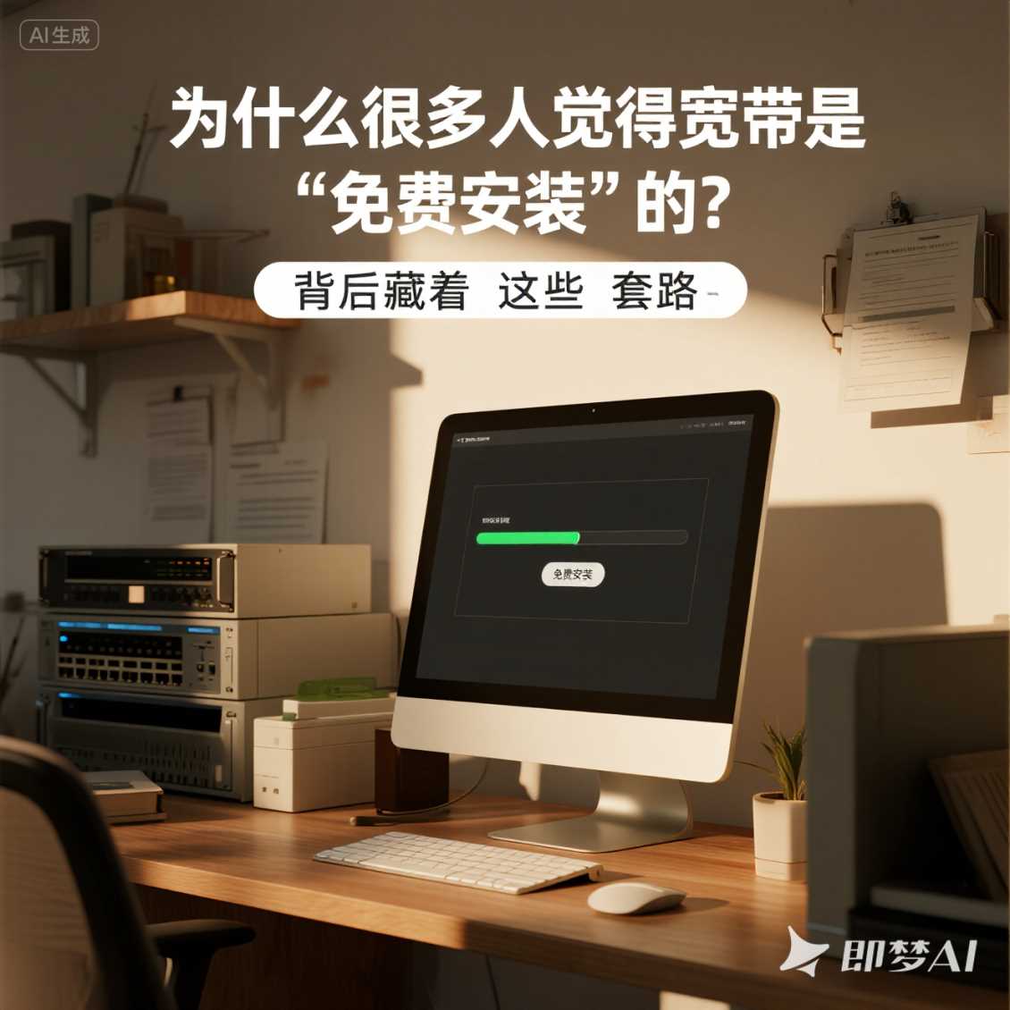 中牟为什么很多人觉得宽带是 “免费安装” 的？背后藏着这些套路