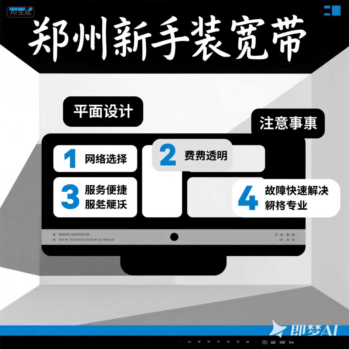 中牟新手装宽带，这4件事提前搞清楚